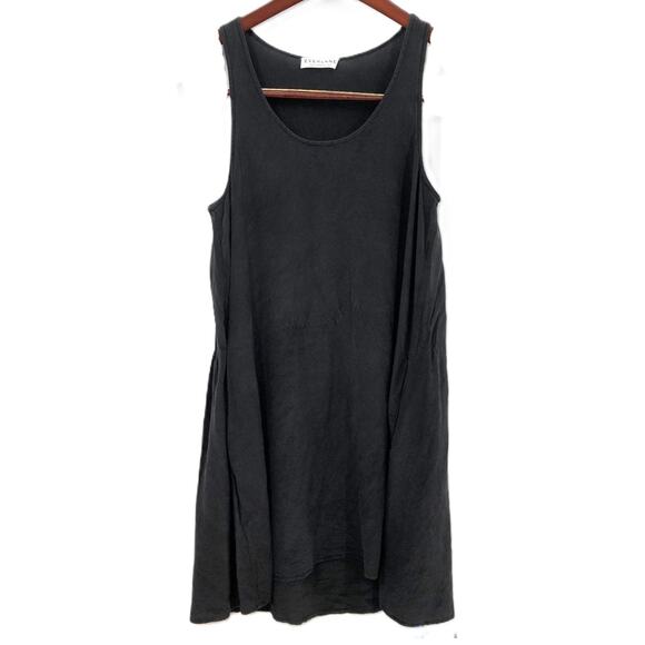 Everlane Black Silk Semi Sheer Tank Dress S - Picture 2 of 8